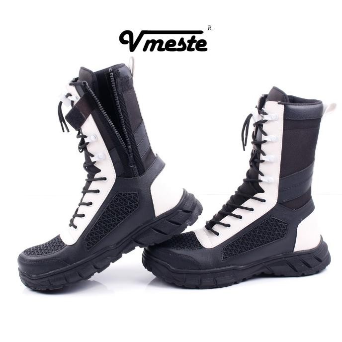 SEPATU SAFETY PDL PROVOS BOA MURAH POLRI/TNI