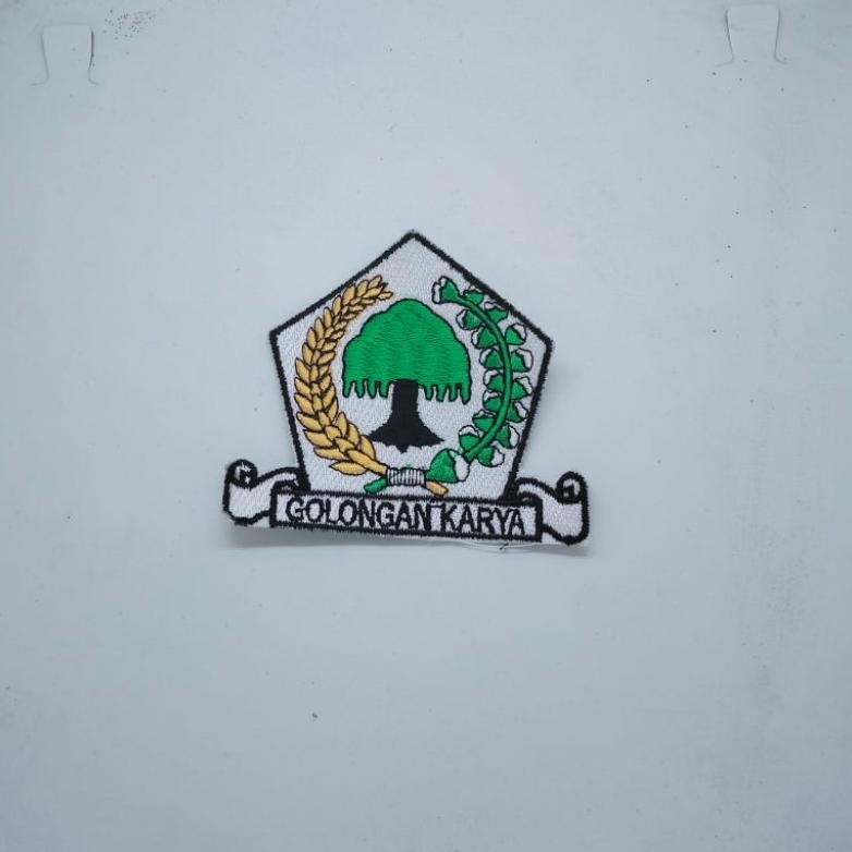 Im31 TR21 Logo Bordir Partai Golkar / Logo Partai Golkar / Bordir Logo Partai Golkar / Bordir Partai