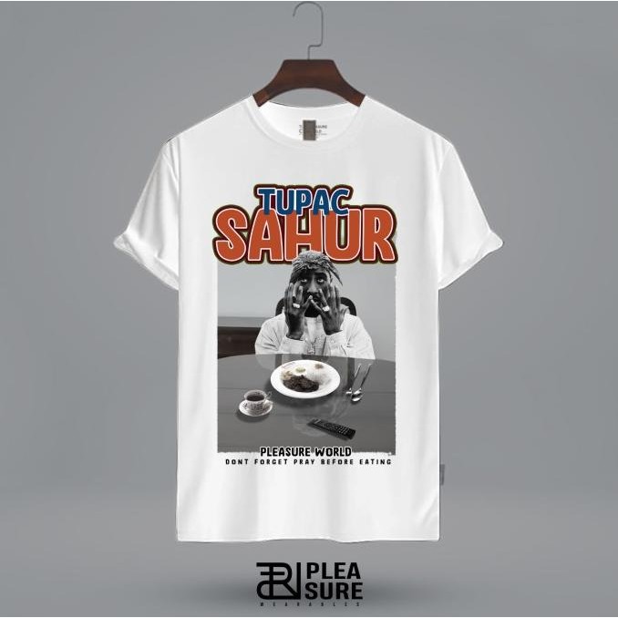 New Tshirt Tupac Sahur Parodi Tupac Shakur