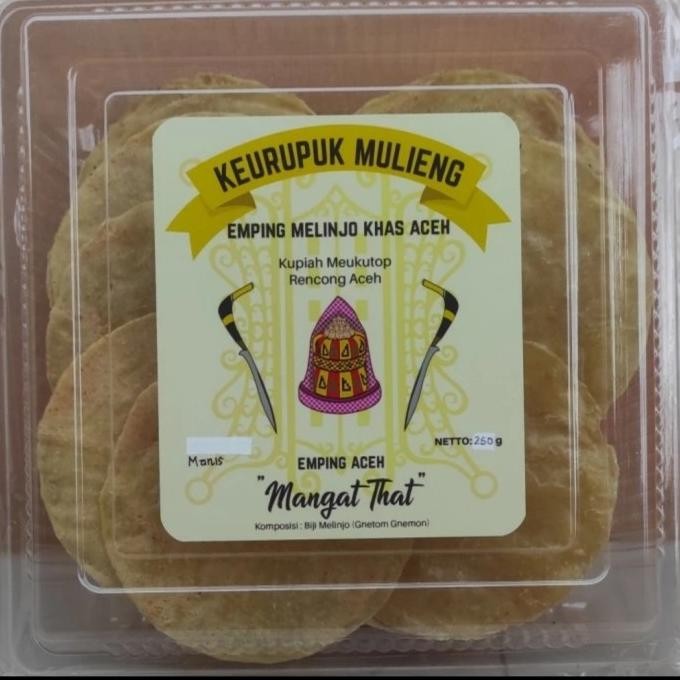 

Promo Emping Aceh Jumbo Manis & Pedas