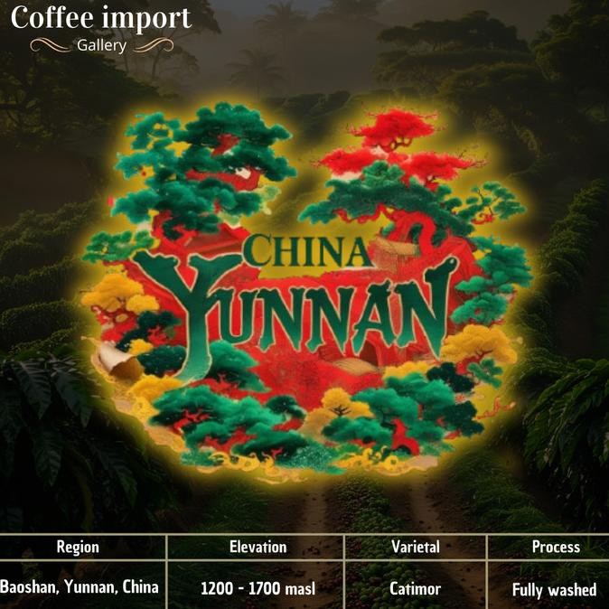 

Murah Yunnan China Fully Washed | Green Bean Import Arabika 500Gr