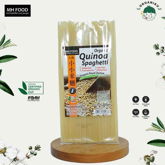 

Grosir Mh Food Organic Multigrain Quinoa Spaghetti 200G
