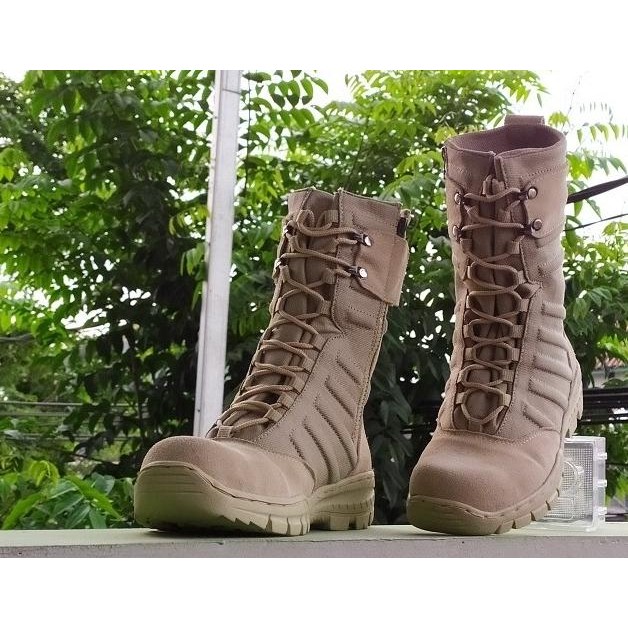 SEPATU TNI PDL NINJA GURUN BOOT SAFETY CREAM