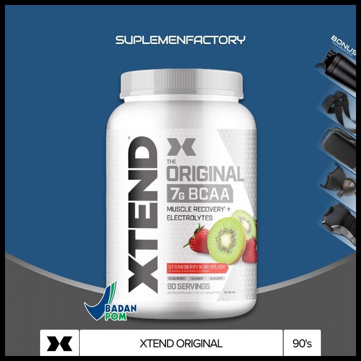 Terlaris Scivation Xtend Bcaa 90 Serving - Suplemen Bcaa Good Quality