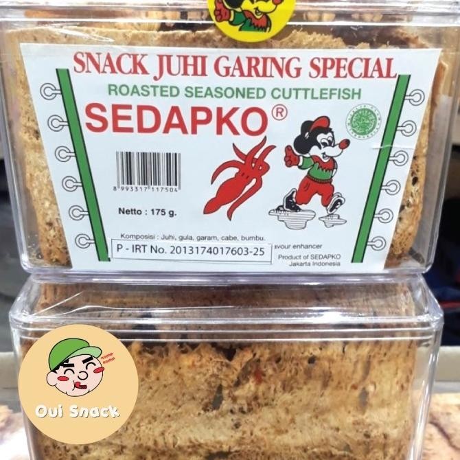 

Sale Snack Juhi Garing Sedapko 175Gr / Cumi Garing Abon Juhi