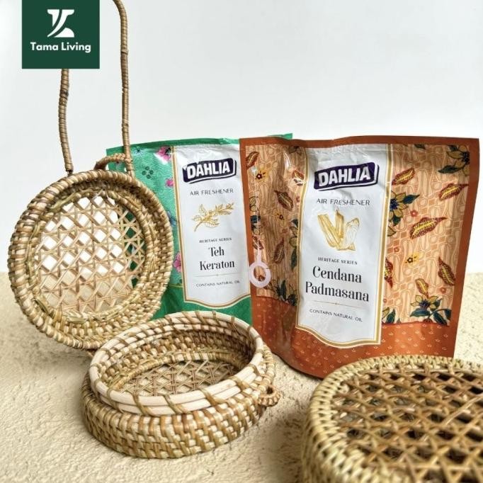 Grosir Tama Living Haru Tempat Pewangi Ruangan Kamper Deodorizer Wadah Pengharum Ruangan Gel Dahlia