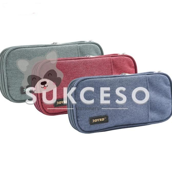 

Joyko Pencil Case Kotak Tempat Pensil PC-5004 Pocket Simple liquid