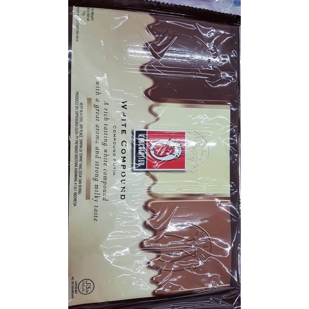 

Tulip White Chocolate Compound 1kg liquid