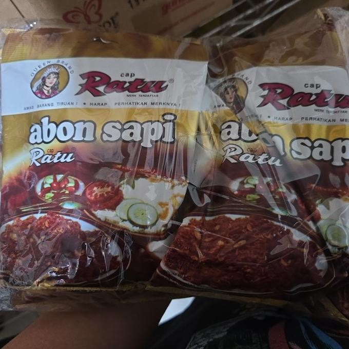

Promo Abon Ratu Abon Sapi Kemasan Isi 10 Pak