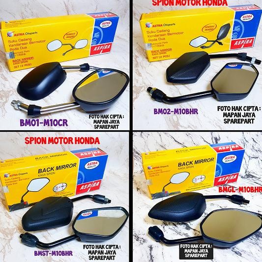 Produk Baru SPION MOTOR HONDA MEGAPRO ADV 160 SCOOPY BLADE REVO ASPIRA ORIGINAL