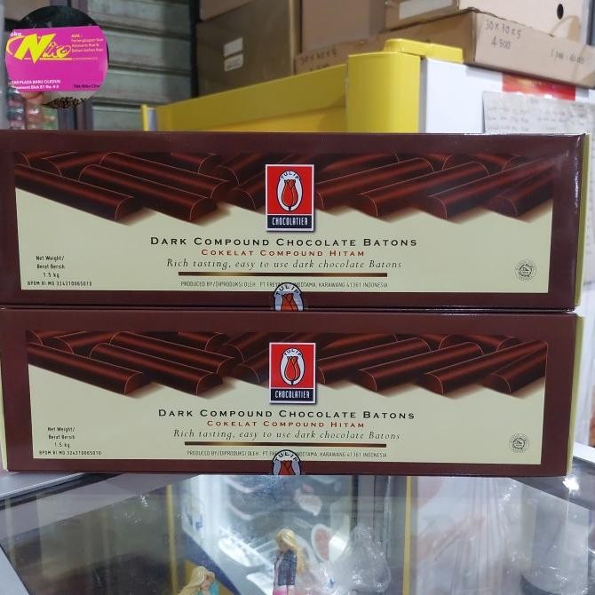 

coklat tulip stik / chocolate stick baton / stick compound 1.5 kg liquid