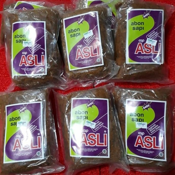 

Murah Abon Sapi Cap Asli Halal