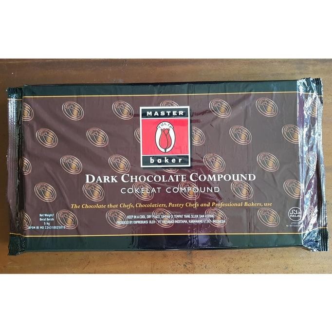 

TULIP Masterbaker Dark 5 kg - Coklat Compound TULIP liquid