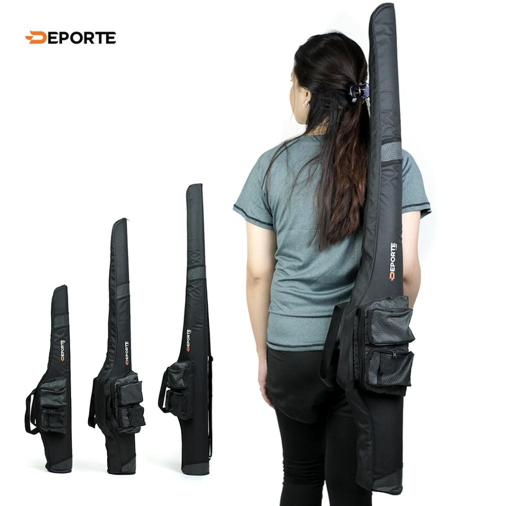 Baru Tas Pancing Michigi 1 Set Joran Anti Air Lapisan Busa Uk 80 100 120Cm Tas Joran Selempang Anti 