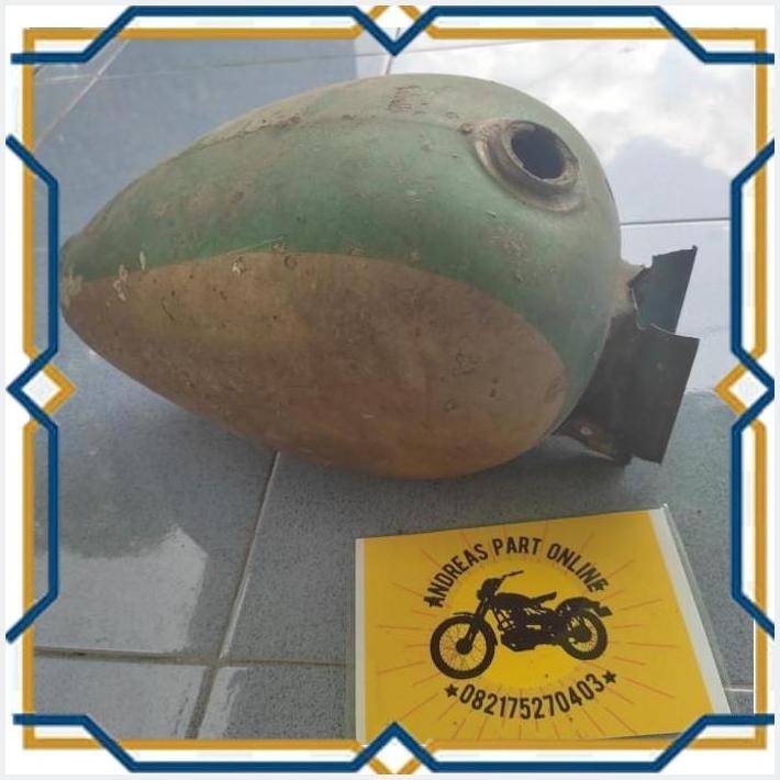 [AND] TANGKI ZUNDAPP 50CC TANGKI MOPED ORIGINAL BEKAS
