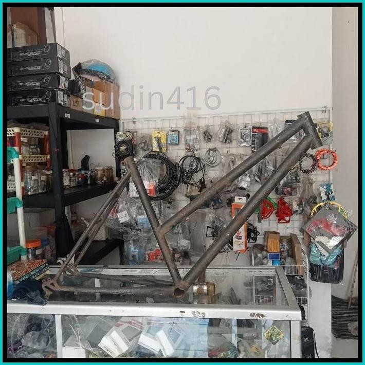 FRAME MTB 26" TAIWAN LADY JADUL RETRO VINTAGE BESI HITEN BUAT TOURING ALA FEDERAL SUZUKI TOYO ASAHI 