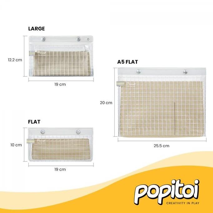 

Kokuyo Piiip FLAT Tool Pen Case Kotak Pensil liquid