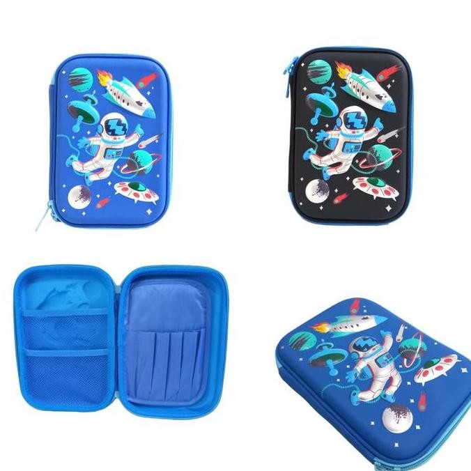 

Kotak Pensil 3D Timbul Astronot FLY tempat pensil Karakter anak laki laki kotak pensil sekolah premium Stationery Stationery liquid