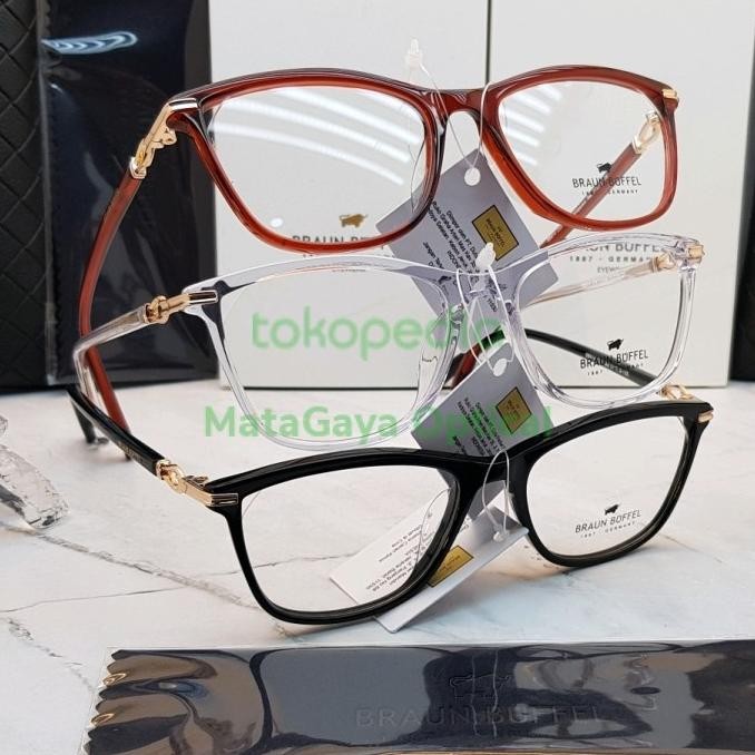 Murah Kacamata Wanita Original Braun Buffel Bb914 New Frame Germany