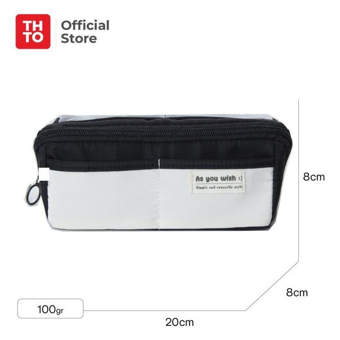 

THTO 11 Layer Tas Tempat Pensil Case Pouch Anak Sekolah Transparan Kapasitas Besar Stationery A077 liquid