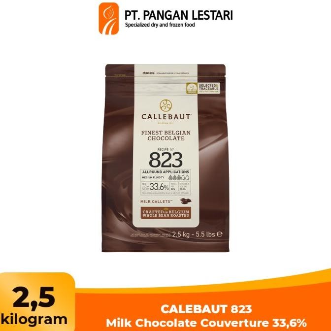 

CALLEBAUT 823 Milk Chocolate Couverture 33,6% 2,5 kg liquid