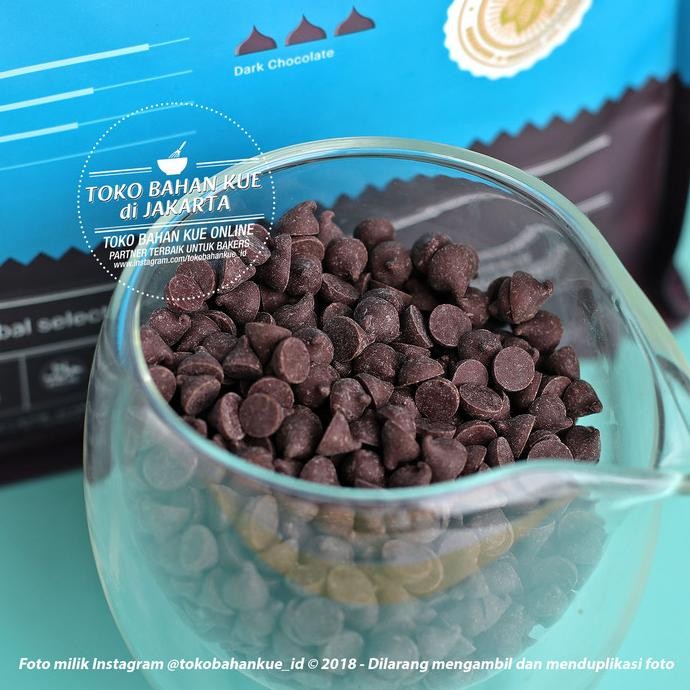 

Embassy Chocolate - Choco chips TULIP TORRES Couverture 51% 1kg Coklat liquid