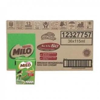 

Milo Uht Activ-Go Cokelat 115Ml 1 Dus Isi 36Pcs Terbaru