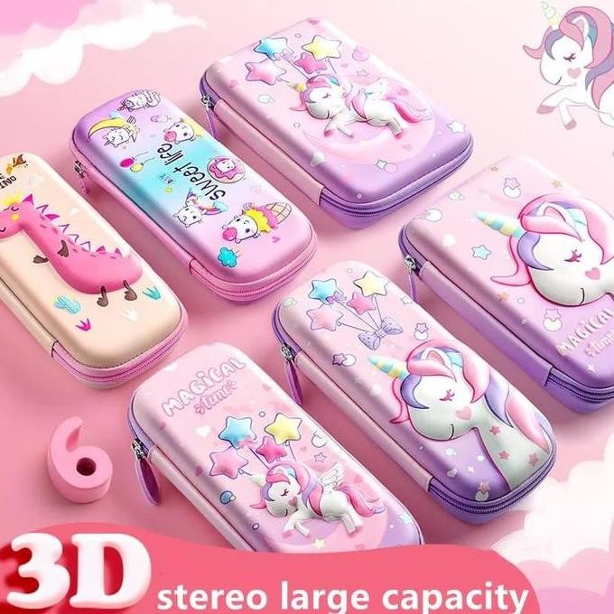

Kotak Pensil 3D Besar Motif Lucu EVA Anti Air Dengan Kemasan Tempat Pensil Karakter Timbul Wangi 6D Hadiah Alat Tulis Premium Tempat Pena Sekolah Lucu liquid