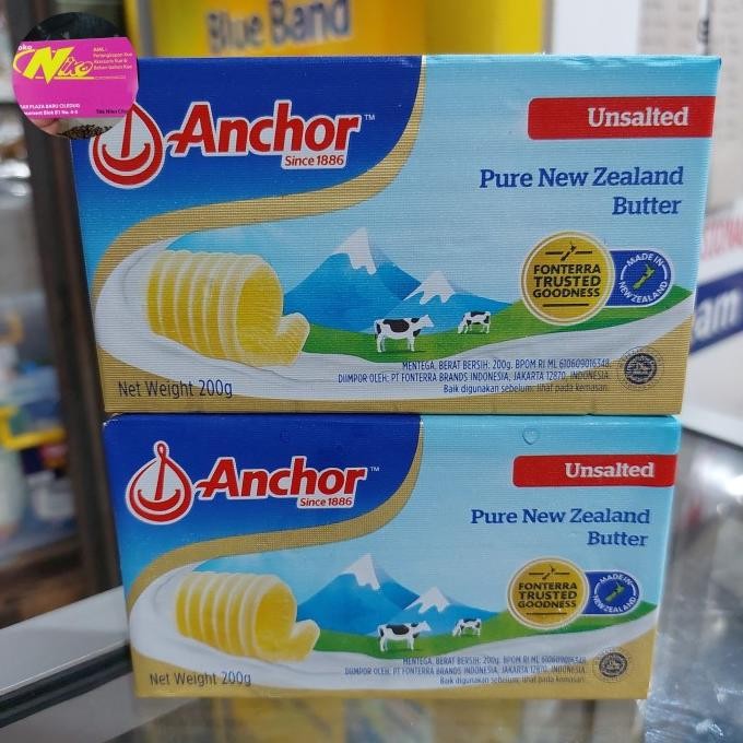 

Butter Anchor 227 Gram Unsalted Khusus Gojek Dan Grab Terlaris
