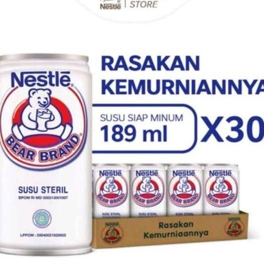 

Susu Bear Brand 1 Dus 30 Pcs Terlaris
