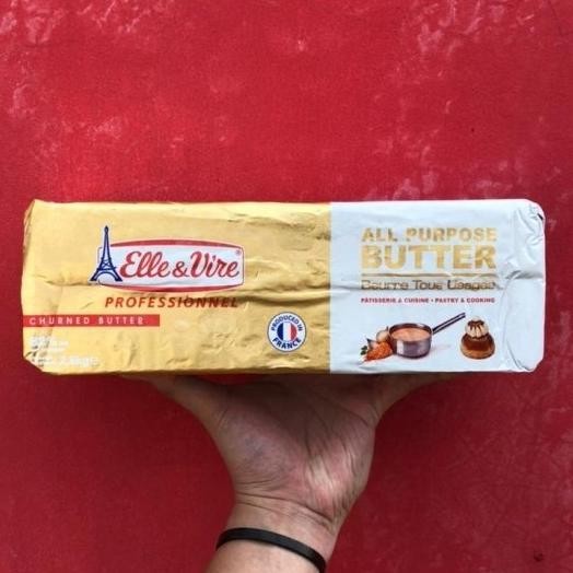 

Butter Unsalted Blok 2.5Kg Elle Vire Promo