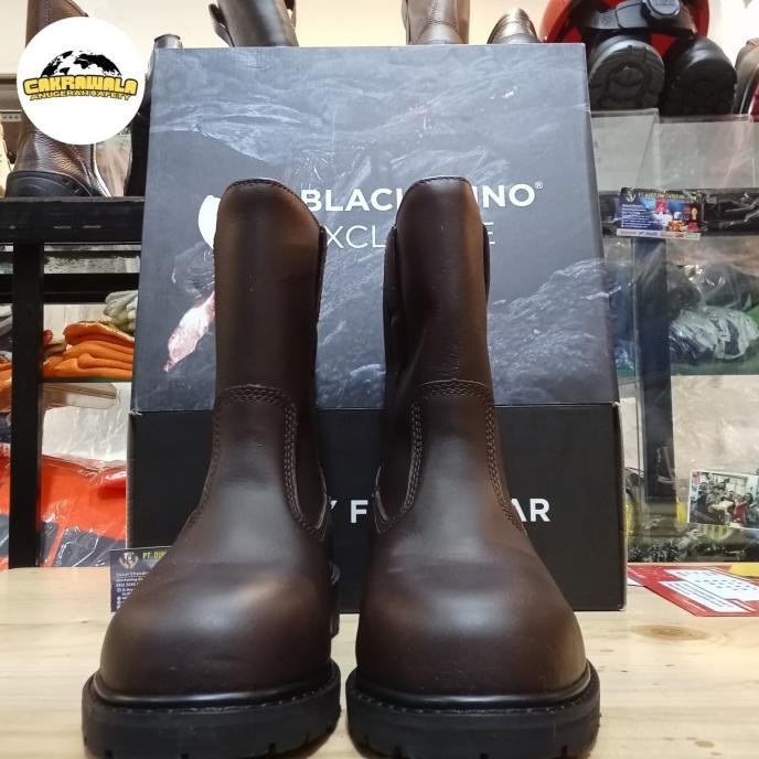 SEPATU SAFETY BLACK RHINO BRE 0801 / SAFETY SHOES ORIGINAL