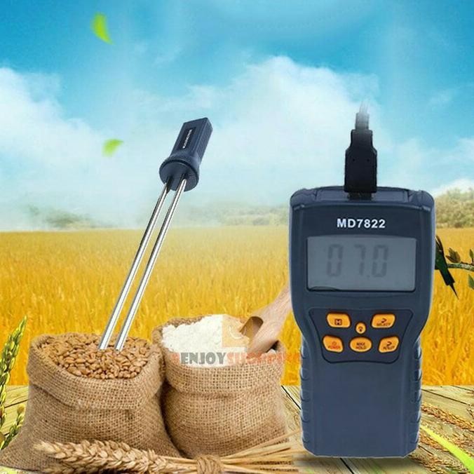 Moisture Meter MD7822 Ukur Kadar Air MD-7822 Kopi beras Coffee gandum