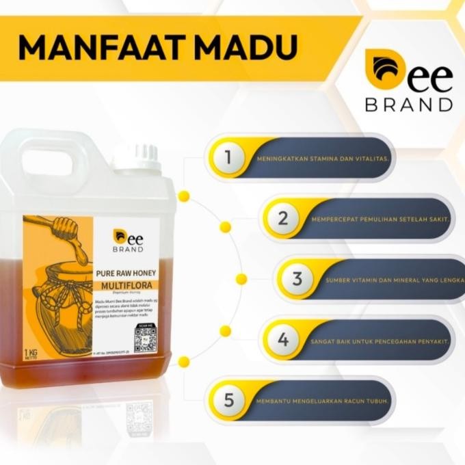 

Madu Asli Multiflora 1Kg Promo