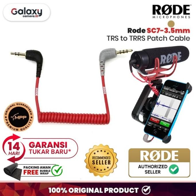 Diskon Rode Sc7 - Trs To Trrs Patch Cable