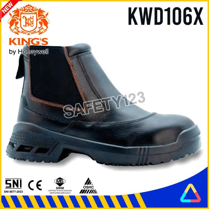 Kings KWD 106X Sepatu Safety Shoes King's KWD106 Honeywell Elastic