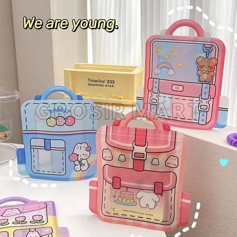 

rt-69 FUZ-611 Kantong Plastik Ziplock Goodie Bag Kecil Tas Sekolah Kantong Snack Klip Souvernir Goodie Bag Bento Kue Permen Snack Biskuit Kecil Plastik Motif Tas Backpack Tenteng Plastik Souvenir Lucu Kado Anak Perlengkapan Pesta Viral Terlaris