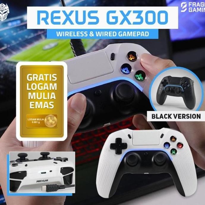 promo rexus gx300 bluetooth gamepad gladius gx-300