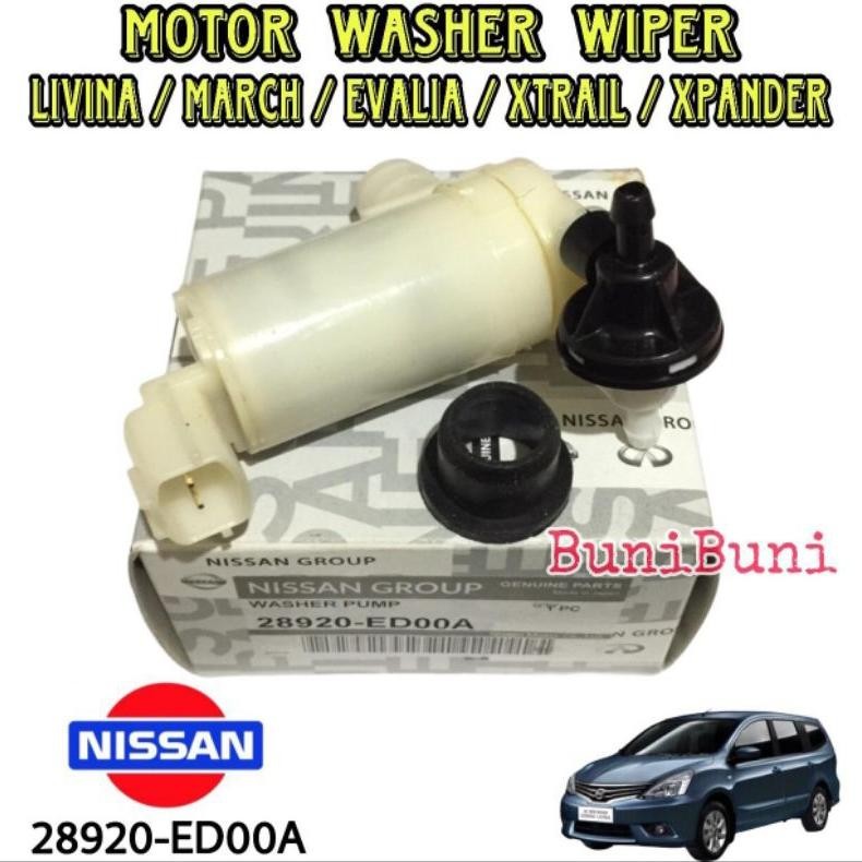 Promo Motor Washer Wiper Livina / Dinamo Semprotan Air Wiper Mobil Livina / Xpander / Evalia / Latio