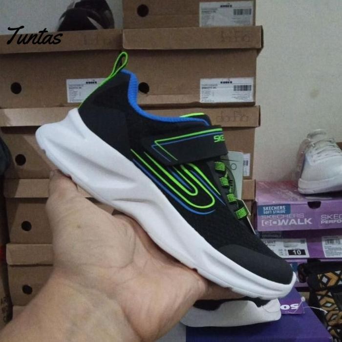 Murah Skechers Kids Dynamatic Size 31 Swift Tread Shoes Original