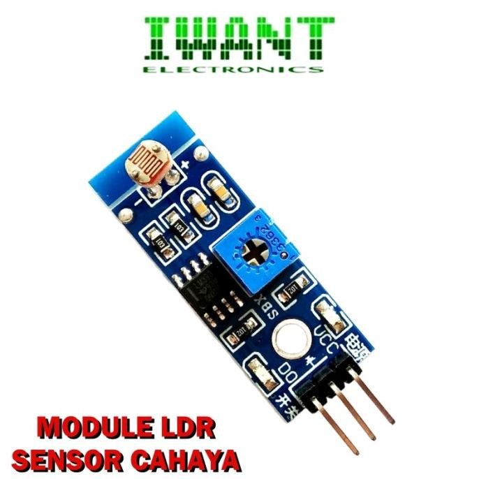 Ldr Sensor Module Ldr Light Sensor Cahaya Photoresistor Modul Deteksi Cahaya Co
