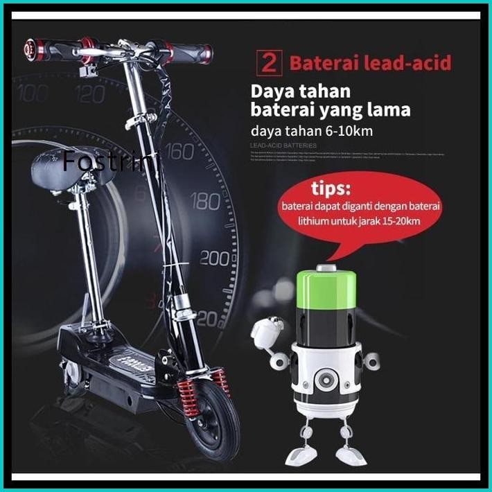 LIVING SKUTER ELEKTRIK  /KENDARAAN LISTRIK /SKUTER ELEKTRIK DEWASA MURAH / SKUTER LIPAT