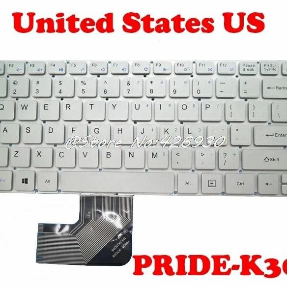 Us Original Keyboard For Teclast F6 Pro F6 Plus Pride-K2605 Mb2903003 New Stok