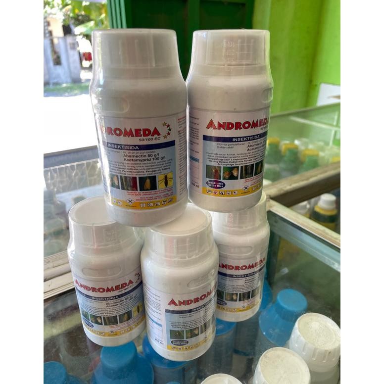 andromeda 250ml insektisida serba bisa abamectin+asetamiprid original agrosid 100% exp 2029