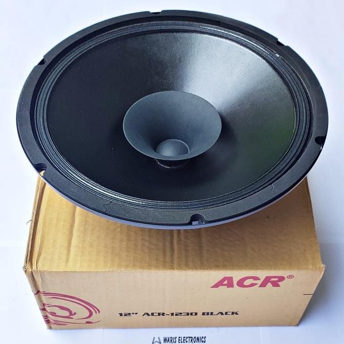 Speaker 12 inch Fullrange ACR 1230 Black