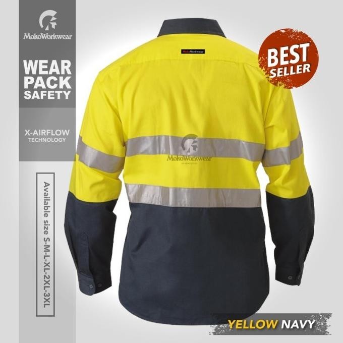 MokoWorkwear - Baju Safety - Wearpack Safety - Baju Tambang - Proyek