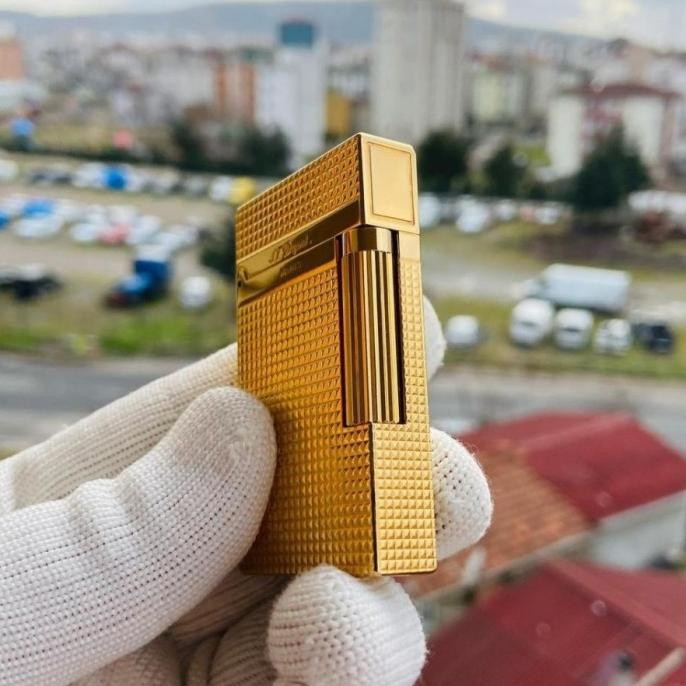 Korek Api S.t Dupont Gold Import Premium Quality