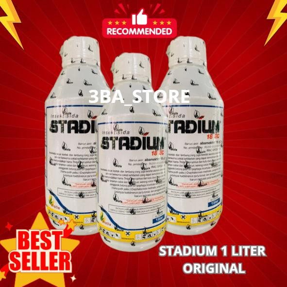 Insektisida Stadium 1 Liter Bahan Aktif : Abamektin 18 g/l