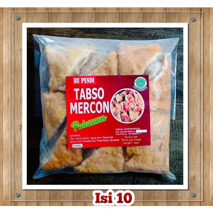 

Berkualitas Tabso Mercon Bu Pendi 10 Pcs - Tahu Bakso Pedas Diskon