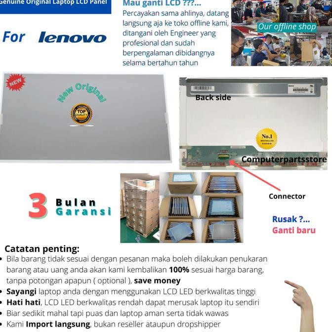 Lcd Lenovo Thinkpad T540P Original New New Stok